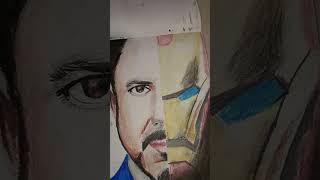 How to draw iron man #art #ironman #drawing #trending