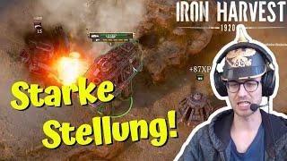 Als Hät Ich Noch Nie Gespielt ▶ Iron Harvest Gameplay 1v1 Saxony