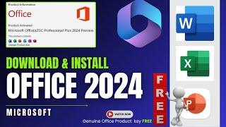 How to Download and Install Microsoft Office 2024 for FREE | Office 2024 Installation Guide