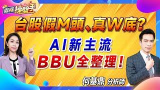 2024.11.22【台股假M頭、真W底？ AI新主流BBU全整理！】（CC字幕）#鼎極操盤手 何基鼎分析師