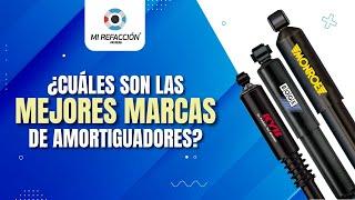 ¿Cuáles son las  mejores marcas de amortiguadores?  | Versión 2023