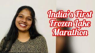 India’s First Frozen Lake Marathon | Ladakh | Pagong Lake | Feb 20,2023