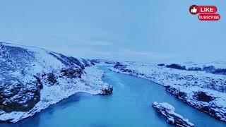 4K- Drone Footage of Iceland’s Hidden Blue Waters – Pure Magic! A Journey You Have to See! Part 2