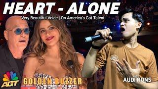 Heart - Alone Cover Song Makes All The Judges Shocked With  Super Beautiful Voice on AGT