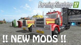 NEW MODS in Farming Simulator 2017 | THE NEW BSM TRUCK MOD & FARMHOUSE | PS4 | Xbox One