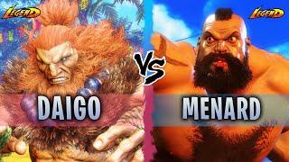 SF6 ▰ Akuma ( Daigo ) Vs. Zangief ( MenaRD ) 『 Street Fighter 6 』