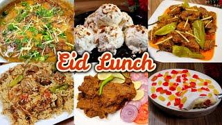 Eid Lunch Complete Menu Recipes 2025 | Eid Special Lunch Menu By Tasty Food With Maria