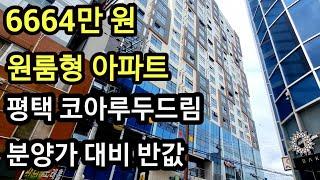 경기도 평택 평택동 아파트 경매 6664만 원 분양가 반값 도시형생활주택 월세수익형 부동산 평택코아루두드림 평택역 역세권 투자용추천 부동산임장