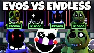 EVOLUTION UNITS vs ENDLESS MODE - Roblox Five Nights TD (FNTD)