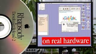 Rhapsody OS: Installing Apple’s Lost x86 OS from 1998 on a 3.4 Ghz i7 CPU & SSD
