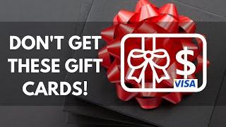 3 Big Problems With Visa Gift Cards