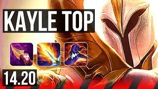 KAYLE vs GNAR (TOP) | 70% winrate | EUW Diamond | 14.20