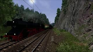(TS2020) Mit 41 1144 auf Parallelfahrt auf der Tharandter Rampe