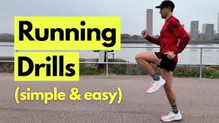 5 Minute EASY Running Drills Routine to Improve Form & Speed