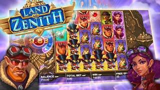 LAND OF ZENITH (PUSH GAMING) SLOT - HYPERMODE!