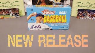 NEW RELEASE!!! 2021 Topps Heritage Hobby Box. Disco Style