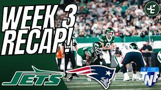 AARON RODGERS IS BACK! | New England Patriots vs New York Jets RECAP & REACTION | Week 3 TNF