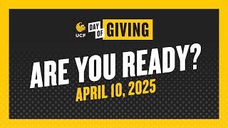 Get Ready for UCF Day of Giving: April 10, 2025