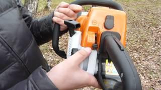 stihl ms 180 видео