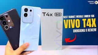 Vivo T4x Unboxing & Review in Telugu | Best Budget Mobile under 15k