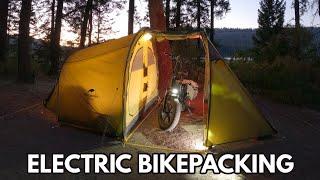 Electric Bike Camping In Idaho | Engwe Engine Pro