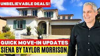  2025 Move-In Ready Homes in Siena by Taylor Morrison in French Valley