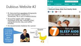 The Marketing of Herbal Sleep Supplements to the