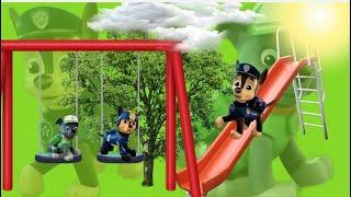 Paw Patrol in Afrikaans, Chase en Rocky is by die park (deel 2)