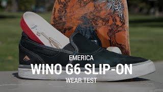 Emerica Wino G6 Slip On Skate Shoes Wear Test Review With Dalton Dern - Tactics