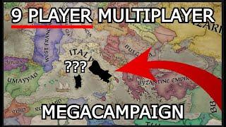 CK3 | 9 PLAYER MULTIPLAYER MEGACAMPAIGN Ep 1