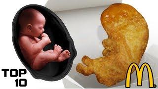 Top 10 Disgusting Things Found In McDonalds' Foods - Part 2