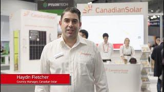 Canadian Solar @ All-Energy Australia 2022