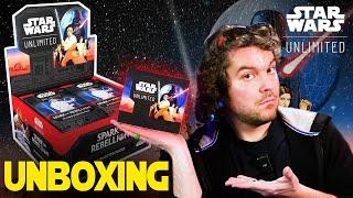 Opening a Couple Boxes of Star Wars Unlimited Spark of Rebellion - Is it Worth it??