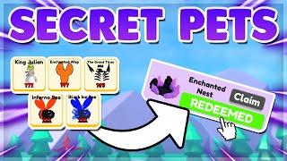How To Get ALL SECFRET PETS In PET SWARM SIMULATOR!