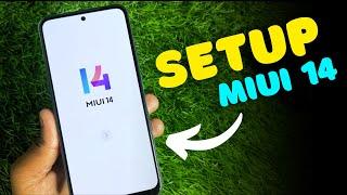 Setup MIUI 14 Screen | First Boot  Or After Reset