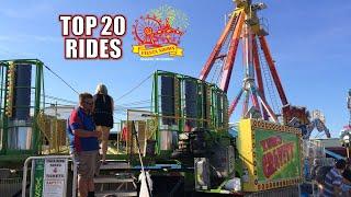 Top 20 Rides by Fiesta Shows