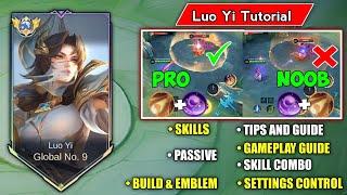 TUTORIAL LUO YI 2024 - TIPS AND TRICK COMBO LUO YI YANG BENAR | LUO YI MOBILE LEGENDS