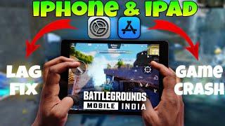 BGMI Game CRASH & LAG Problem fix | Speed UP IOS for Gaming | BGMI | NO LAG