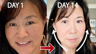 Slim down your face fast. 100% effective face exercise. (super easy)