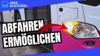 Muss ich einem Bus Vorrang gewähren, wenn er die Haltestelle verlässt? #herrbusfahrer