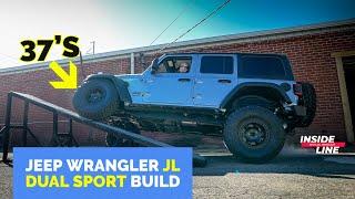 Dual Purpose Jeep Wrangler Unlimited JL Build on 37s | Inside Line