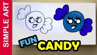 Simple art #10 / Fun Candy art / कैंडी कला / @Chhota Art – MathsTables