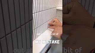 My MISTAKE! I can Fix it! #construction #diy #tools