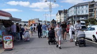 Bogner Regis beach walk / town centre, England uk 2024