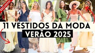 COMO USAR OS 11 VESTIDOS DA MODA NO VERÃO 2025 !