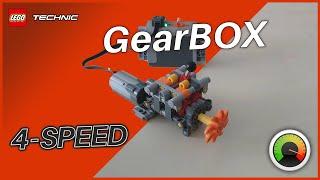 LEGO Technic 4-speed Gearbox - Four-SPEED Transmission | LegoSpeed-2021