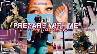 PACK & PREP W/ME FOR VACATION️| Hair,Lash & Ortho appt, Last Minute Shopping,Nails & MORE