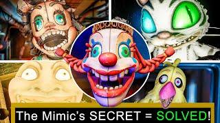 REAL ANIMATRONIC or the MIMIC in DISGUISE?! (SOLVING FNAF Secret of the Mimic's Bosses)