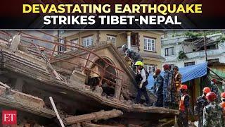 Massive 7.1 earthquake rocks Tibet-Nepal border; at least 50 people killed causing destruction