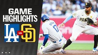 Dodgers vs. Padres Game Highlights (7/30/24) | MLB Highlights